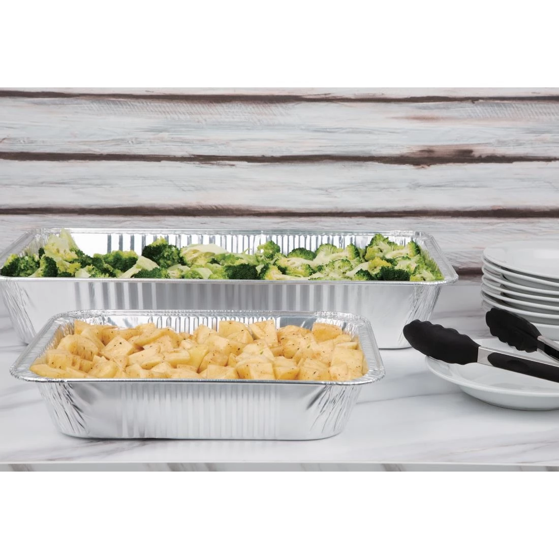 Fiesta Recyclable Foil Gastronorm Containers (Pack Of 5) - Image 4