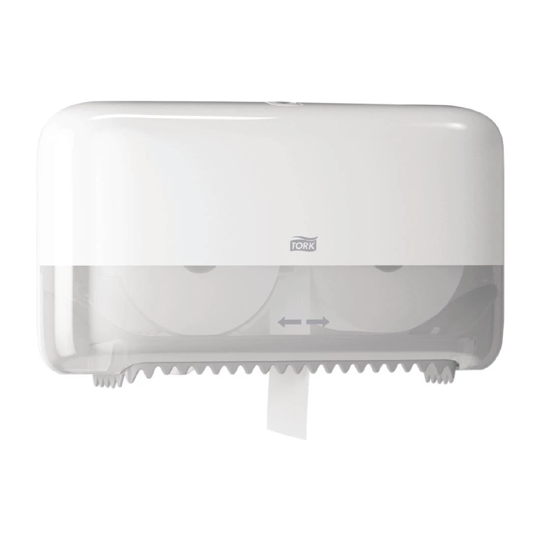 Tork Twin Coreless Toilet Roll Dispenser - Image 3