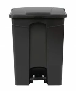 Jantex Kitchen Pedal Bin Black 65Ltr