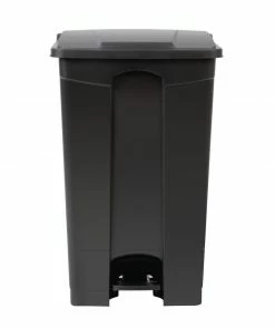 Jantex Kitchen Pedal Bin Black 87Ltr