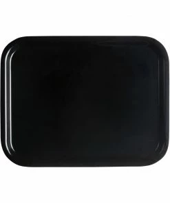 Cambro Capri Tray Smooth Surface Black
