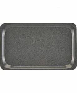 Cambro Capri Tray Smooth Surface Charcoal
