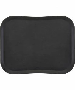 Cambro VersaTray Century Non Slip Wood Grain Black Matt