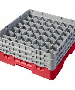 Cambro Camrack Red 49 Compartments