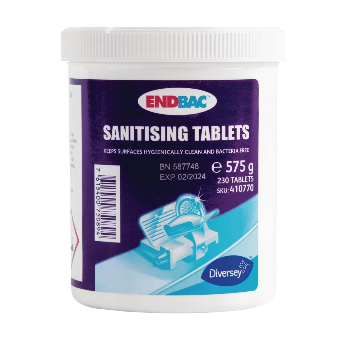 Diversey Endbac Sanitising Tablets (Pack Of 230)