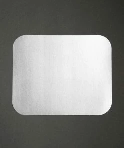 Fiesta Recyclable Waxed Lids For Medium Foil Containers (Pack Of 500)