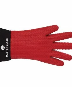 Kitchen Craft MasterClass Seamless Silicone Oven Glove With Cotton Sleeve