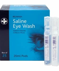 Reliance Medical Eye Wash Pods - 20ml (Box 25)