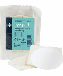 Reliance Medical Eye Dressings With Bandage Loop
