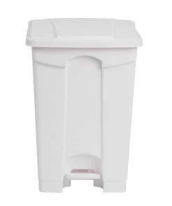 Jantex Kitchen Pedal Bin White 45Ltr
