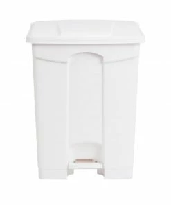 Jantex Kitchen Pedal Bin White 65Ltr