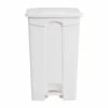 Jantex Kitchen Pedal Bin White 87Ltr