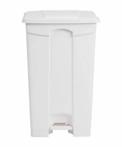 Jantex Kitchen Pedal Bin White 87Ltr