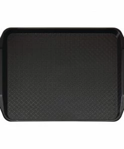Cambro Polypropylene Handled Fast Food Tray Black 430mm