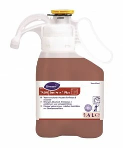 Diversey TASKI Sani 4-in-1 Plus SmartDose Washroom Cleaner Super Concentrate 1.4Ltr