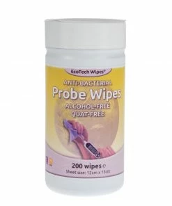 EcoTech Alcohol-Free Quat-Free Food Probe Wipes (Pack Of 200)