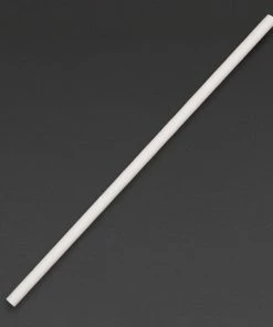 Fiesta Compostable Paper Straws White (Pack Of 250)