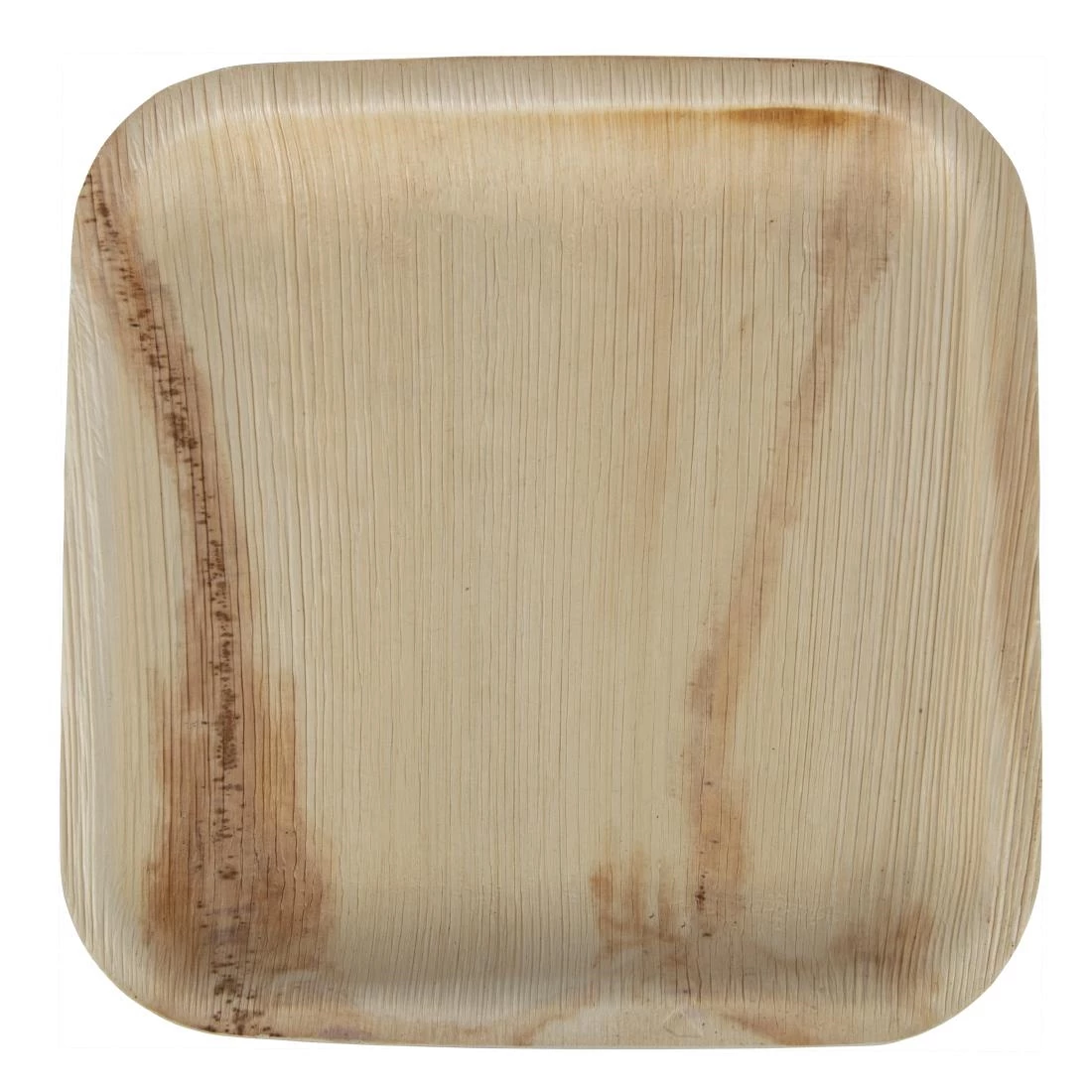 Fiesta Compostable Palm Leaf Plates Square 200mm (Pack Of 100)