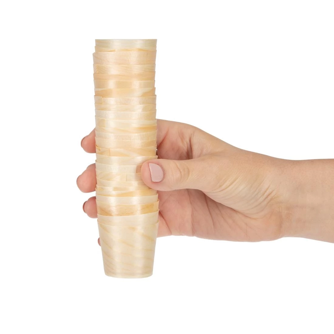 Fiesta Compostable Wooden Sauce Pots 38ml / 1.25oz (Pack Of 100) - Image 4