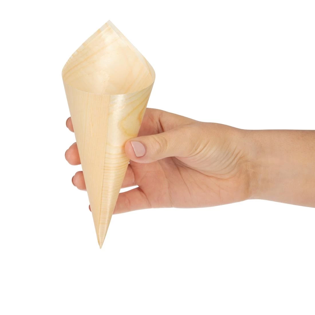 Fiesta Compostable Wooden Canape Cones 75mm (Pack Of 100) - Image 5