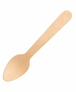 Fiesta Compostable Wooden Teaspoons (Pack Of 100)