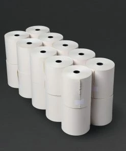 Olympia Non-Thermal 2ply White And Yellow Till Roll 76 X 70mm (Pack Of 20)
