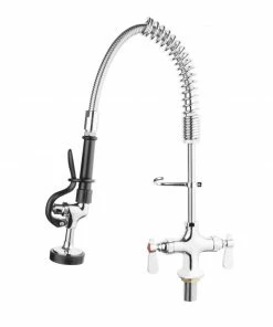 Vogue Single Pedestal Mini Pre-Rinsers