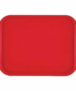 Cambro Polypropylene Fast Food Tray Red 410mm