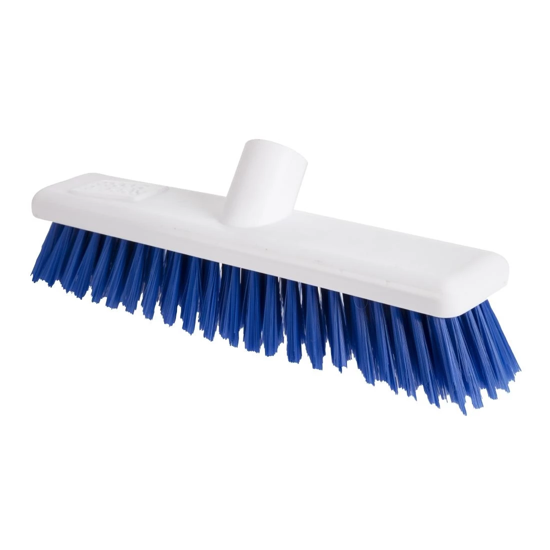 Jantex Hygiene Broom Soft Bristle Blue 12in - Image 6