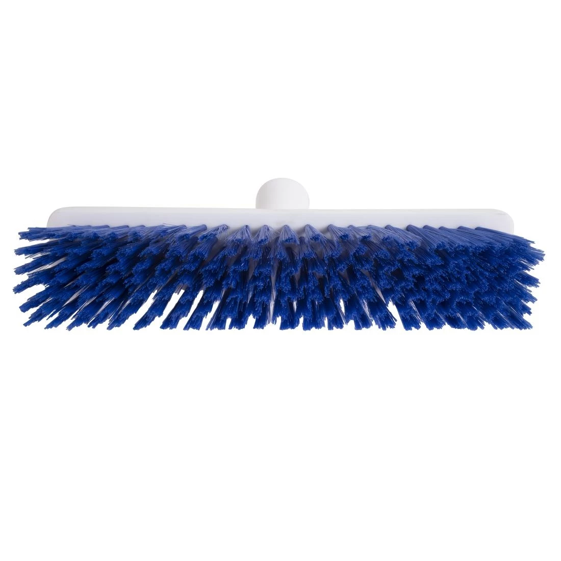 Jantex Hygiene Broom Soft Bristle Blue 12in - Image 5