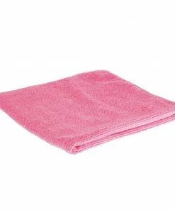 Jantex Microfibre Cloths Pink (Pack Of 5)