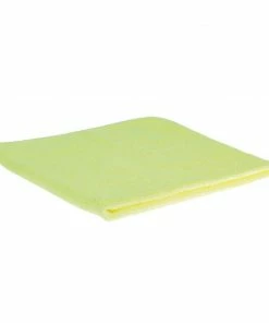 Jantex Microfibre Cloths Yellow (Pack Of 5)