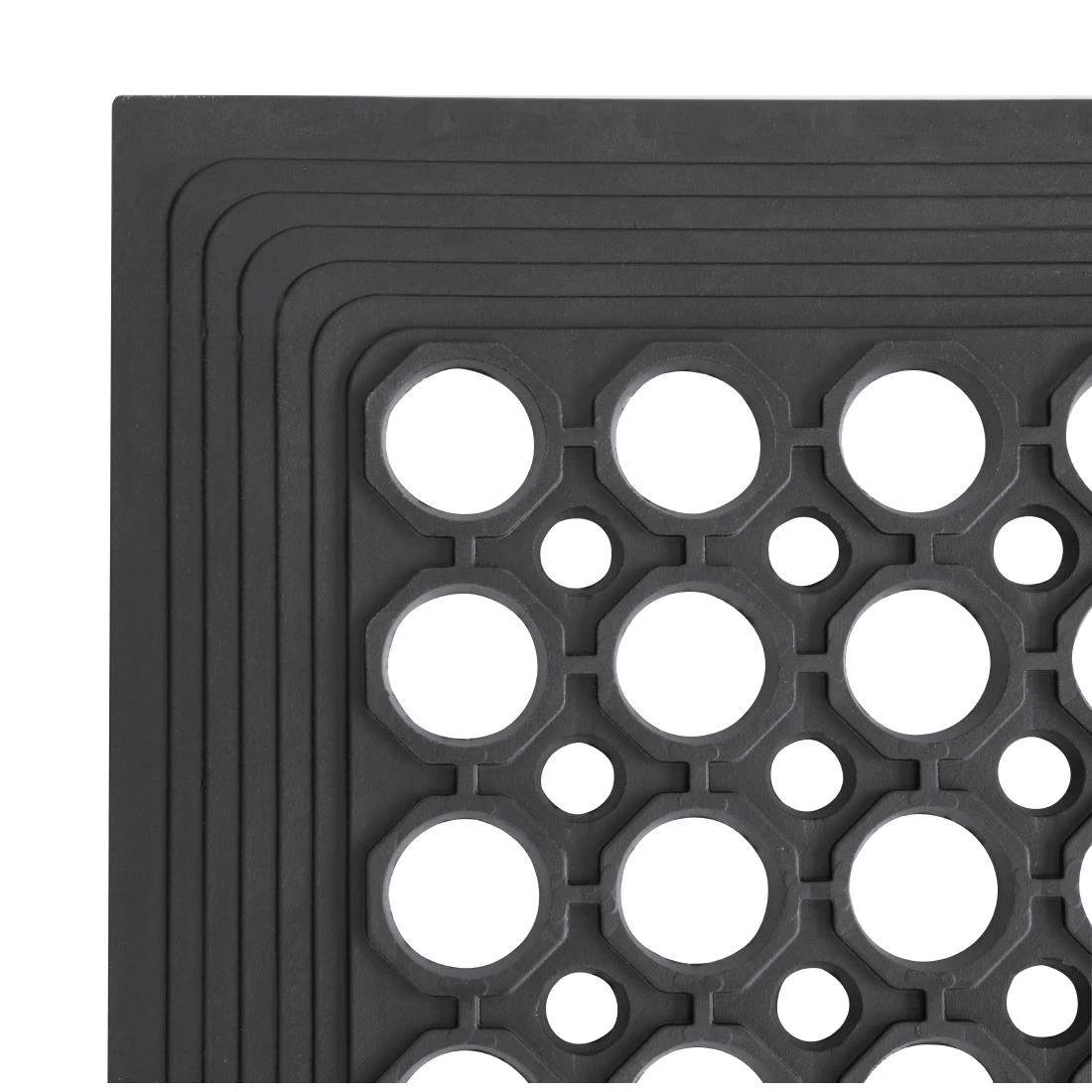 Jantex Rubber Anti Fatigue Mat Black - Image 3