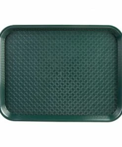 Olympia Kristallon Polypropylene Fast Food Tray Green
