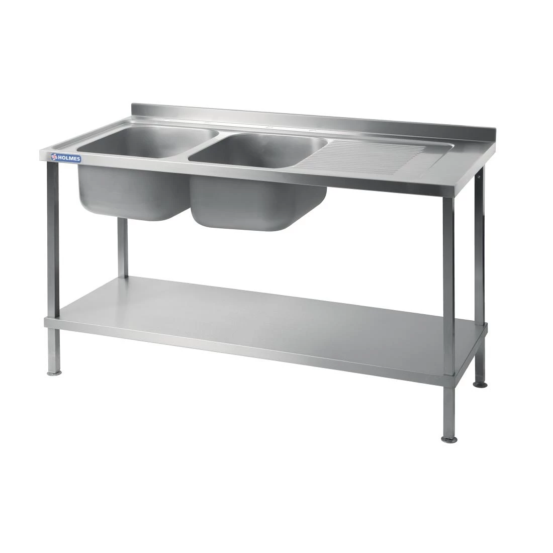 Holmes Double Sink Right Hand Drainer - Image 3