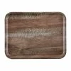 Cambro Madeira Laminate Canteen Tray Dark Oak