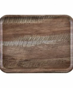 Cambro Madeira Laminate Canteen Tray Dark Oak