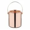 Olympia Double Walled Ice Bucket With Lid 1Ltr Copper