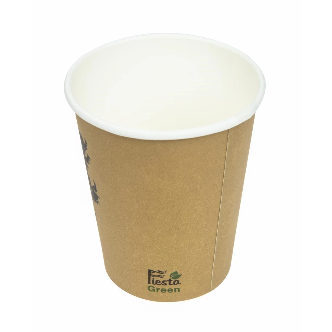 Fiesta Compostable Coffee Cups Single Wall 225ml / 8oz (Pack Of 50) - Image 3