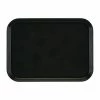 Cambro EpicTread Fibreglass Rectangular Non-Slip Tray Black 350mm