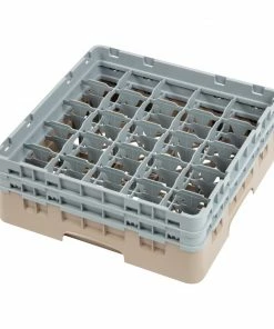 Cambro Camrack Beige 25 Compartments Max Glass Height 133mm