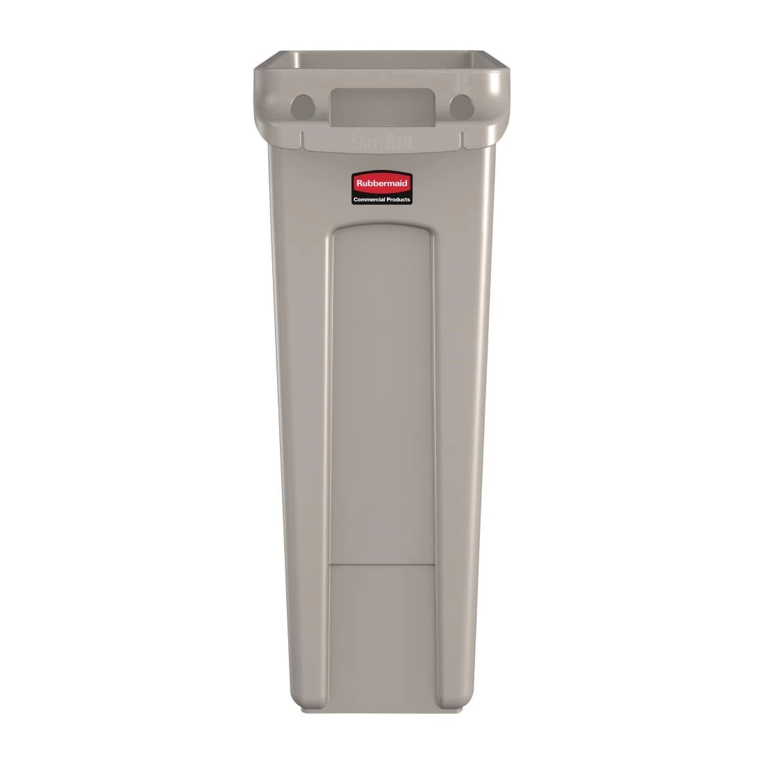 Rubbermaid Slim Jim Container With Venting Channels Beige 87Ltr - Image 2