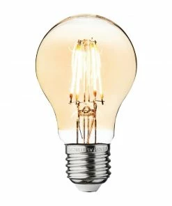 Industville Vintage LED Filament Bulb Classic Edison Screw Amber 5W