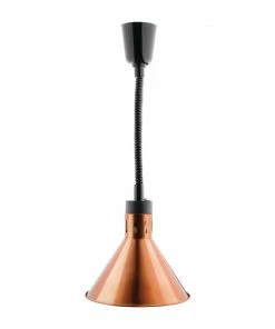 Buffalo Conical Retractable Heat Shade Copper Finish