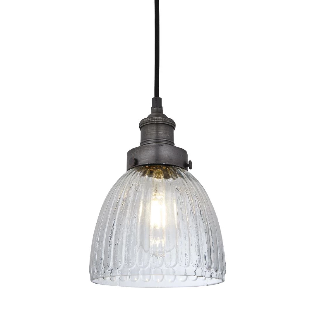 Industville Brooklyn Glass Cone Pendant 180mm