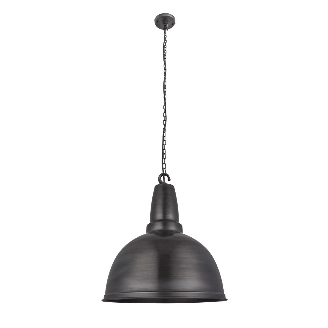Industville Retro Large Pendant Pewter 330mm - Image 2