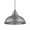 Industville Old Factory Pendant Light Pewter 305mm