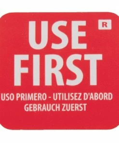 Vogue Removable Use First Labels (Pack Of 1000)