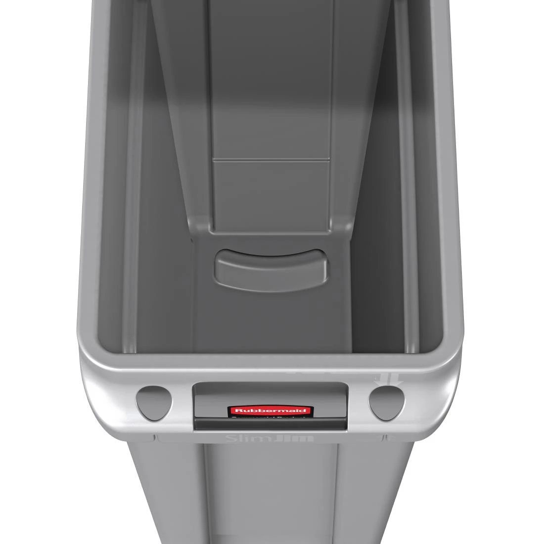 Rubbermaid Slim Jim Container With Venting Channels Grey 60Ltr - Image 11