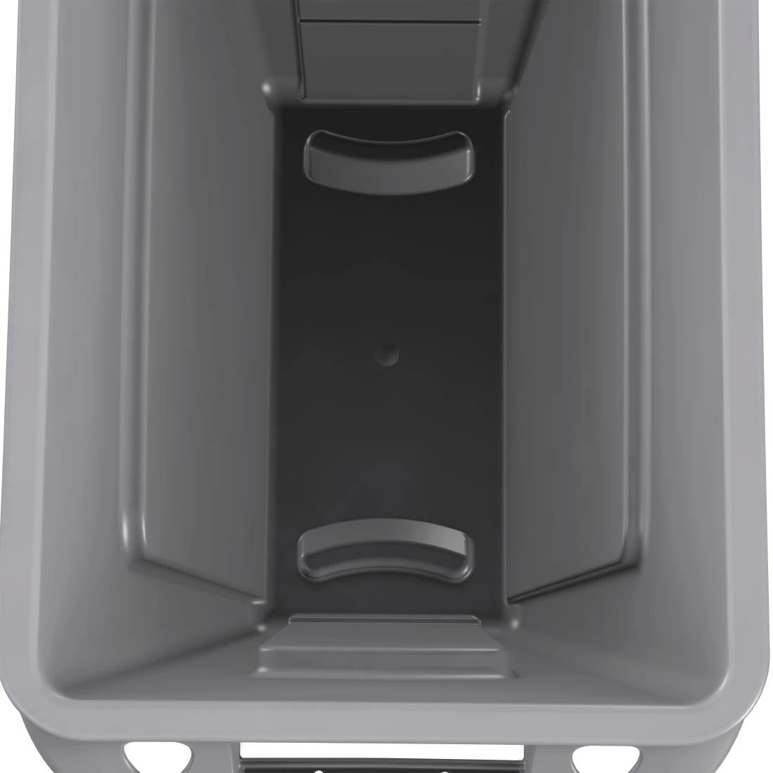 Rubbermaid Slim Jim Container With Venting Channels Grey 60Ltr - Image 12